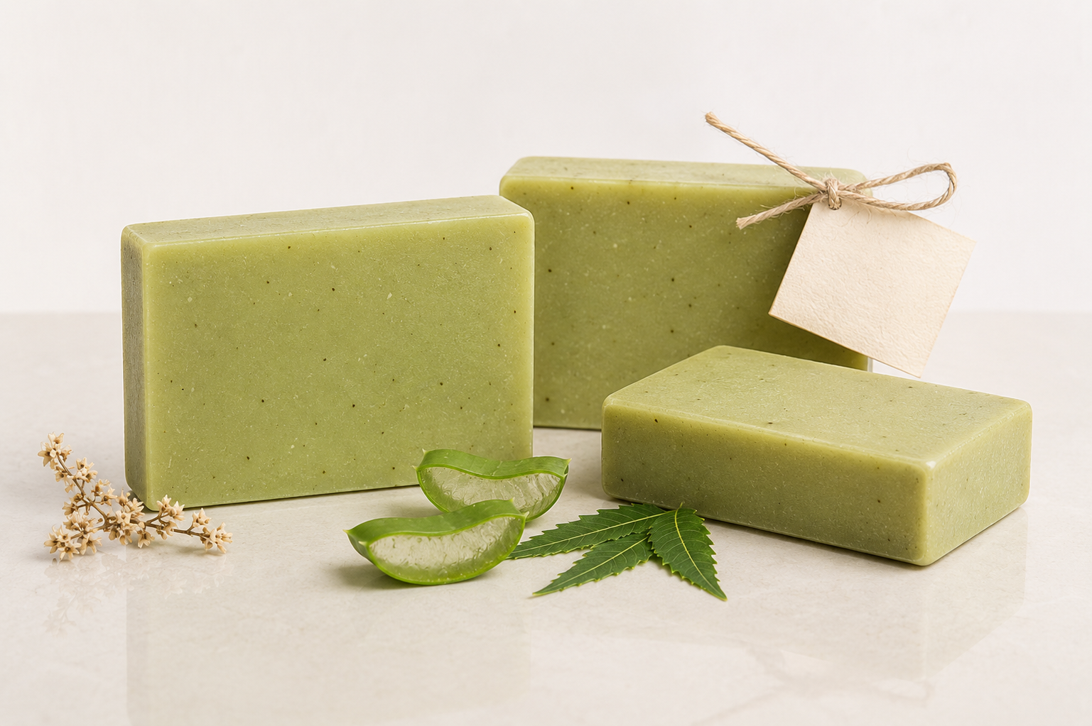Neem & Tulsi Scrub Soap Neem & Tulsi Scrub Soap